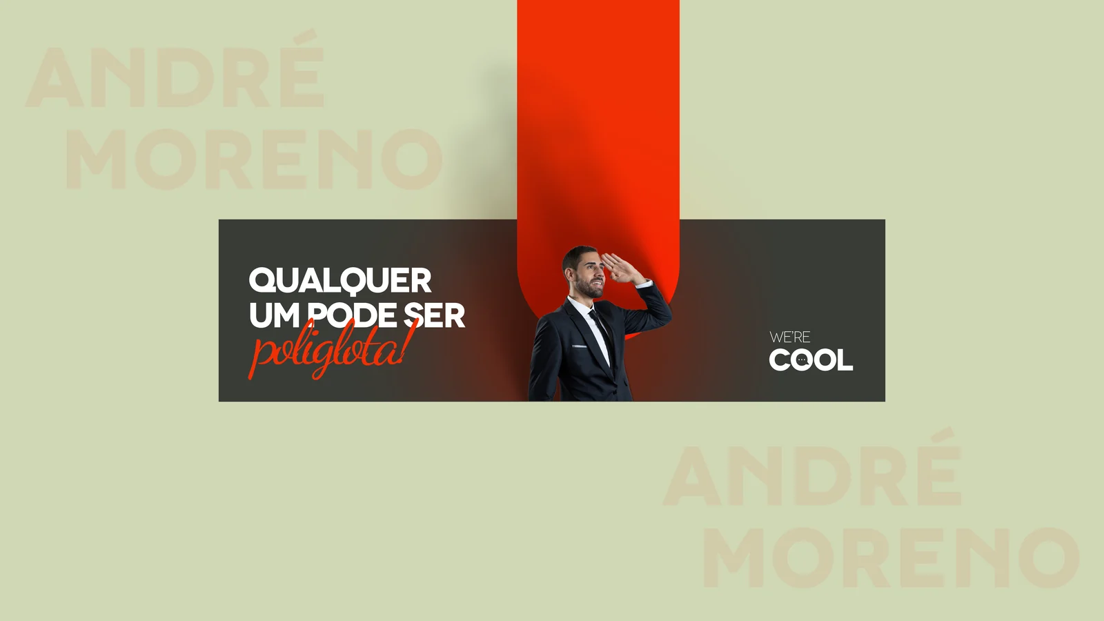 Capa de canal do YouTube da It's Cool Academy